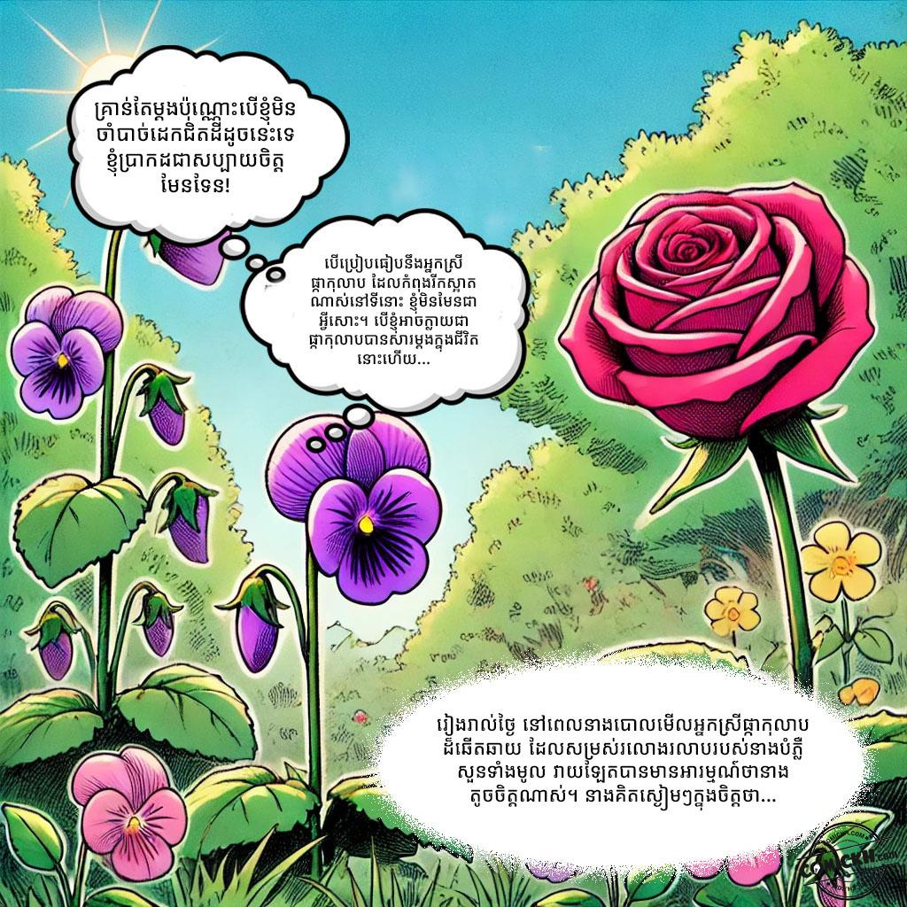 បំណងប្រាថ្នារបស់វីយ៉ូឡែត: Oneshot